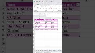 Mastering Excel Flash Fill #excelinexcel #excelbasics #flashfill