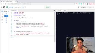 Ordering In-N-Out with functions in C++