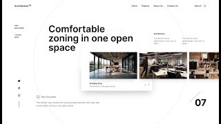 Slicing UI Web Design from Dribbble - Typography UI Project 80 (Next Js, Tailwindcss)