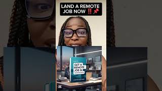 😍Land a Remote Job Now ‼️#workfromanywhere #remotework#remotejobs #remoteworktips#remotejobtips #job