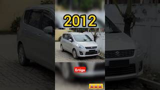 Evolution of Ertiga (2012-2025) #shorts