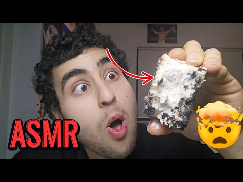 ASMR Cookies & Cream Cheesecake 🍪🍰 | Mouthwatering Mukbang