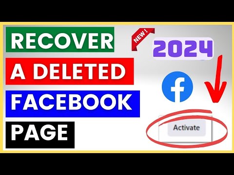 Facebook Deleted Page Recovery