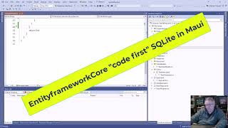 EntityframeworkCore code first, SQLite for MAUI.