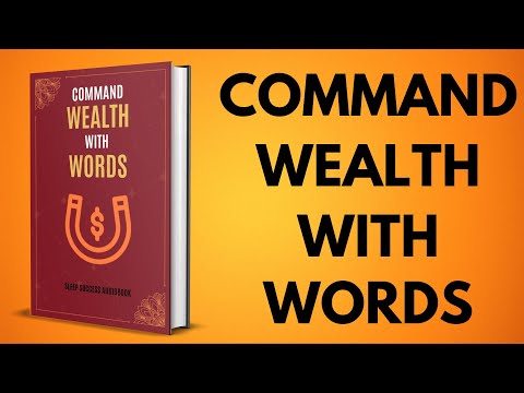 The Only Sacred Book That Shows You How to Command Wealth With Words | Sleep Success Audiobook