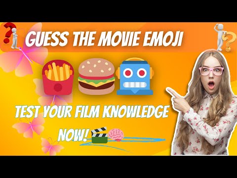 🎬 Guess the Movie Emoji Challenge! 🤔🎥  Fun Cinematic Quiz with Emoji Clues! 🍿🕵️‍♂️