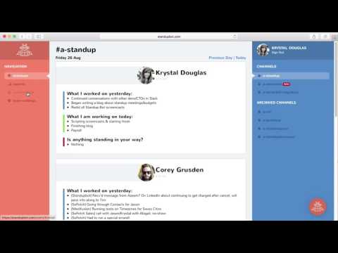 Standup Bot How To: Set Up Email Reports