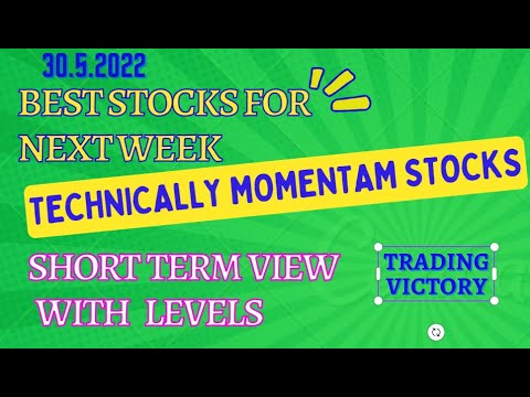 BEST STOCKS FOR NEXT WEEK.. 30.5.2022,,TECHNICALVIEW  WITH LEVELS ..MUST WATCH VIDEO !