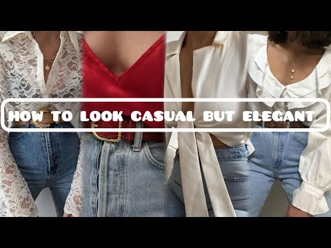 CLASSY CASUAL WEAR *Jeans and shirts outfit ideas for Elegant Women* 🌸 Simple work outfit ideas