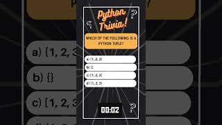 Python Trivia 65 #coding #programming #python #techcommunity #shorts #trending #viral #datascience
