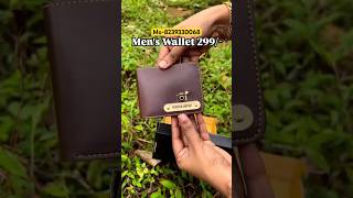 Name Wallet only 299🔥😍#wallet #namewallet #customized