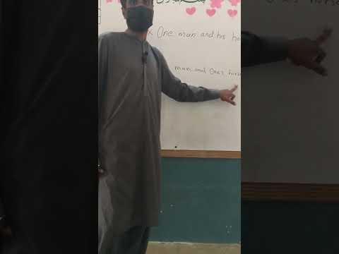 The usage of One in English language @rashidmunawar786