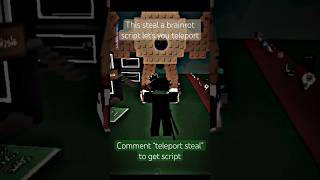 This Teleport Script is an actual HACK 💀 #roblox #robloxscripts #stealabrainrot #shorts