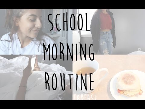 School Morning Routine 2015 ♡