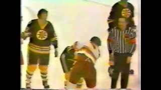 Bruins vs. Atlanta Flames Bench Clearing Brawl