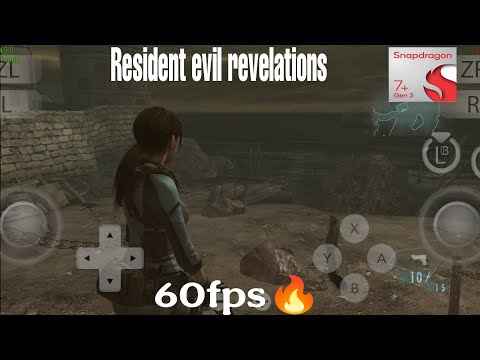 Resident evil revelations 60fps gameplay on Citron emulator ||Snapdragon 7+ gen 3