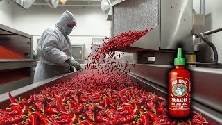 How Sriracha Sauce Is Made In A Factory | Sriracha Sauce Factory Process