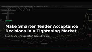 Trucking Market Tightening! Smart Decisions Now Save Big