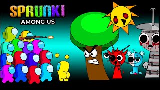 Among Us Vs Incredibox Sprunki Lore Monster | Among Us Funny Animation