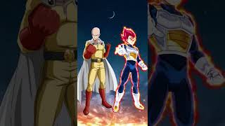 (who is strong) saitama Vs vegeta #animieeditz #anime