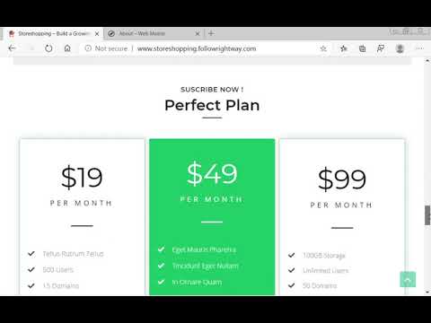 SELECTION OF KITS AND PAGE CREATION USING ELEMENTOR