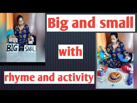 Big and small ||opposite concept big and small| big and small concept for preschool#opposite#nursery