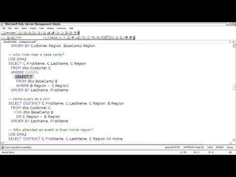 4  Working with Correlated Subquerie