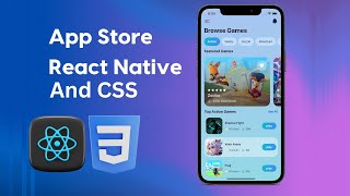 🔴 App Store UI - React Native Game Store App with Expo #day 20  #codingchallenge