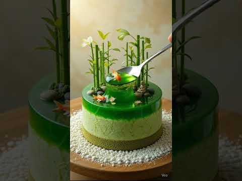 Asmr zen jelly cake for you #ai #aishorts #shorts #asmr