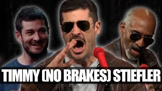 Timmy No Brakes Was Built for Kill Tony (Every Tim Stiefler Appearance)