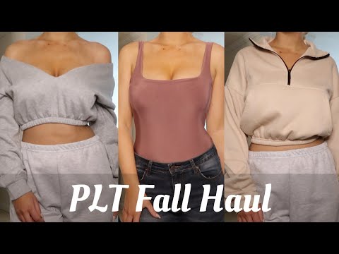 PLT FALL TRY ON HAUL | Loungewear + Basics