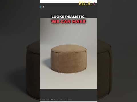 Photorealistic Fabric Material with #vrayforsketchup #tutorial #sketchup