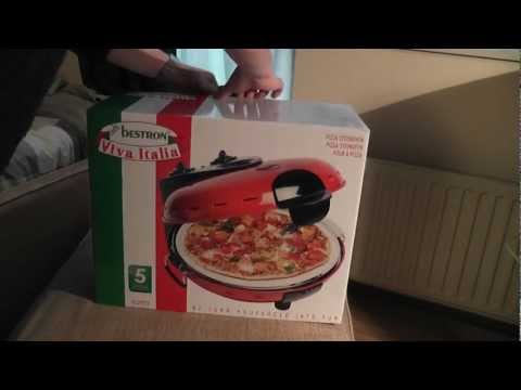 uitpaksessie Bestron pizza steenoven