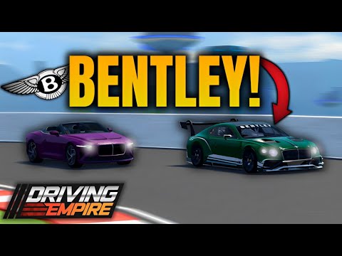 4 ALL-*NEW* BENTLEY CARS in Driving Empire! Plus, an Exclusive New Car Collection!