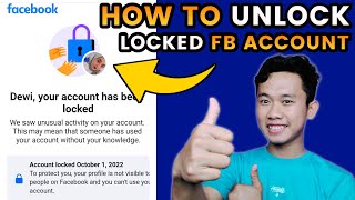 How to unlock facebook account 2023