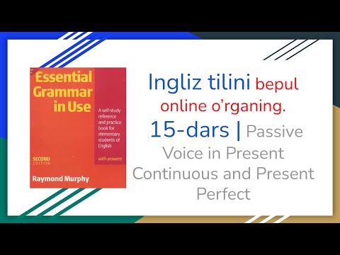 Ingliz tili darslari | 15 - dars | Passive Voice 2