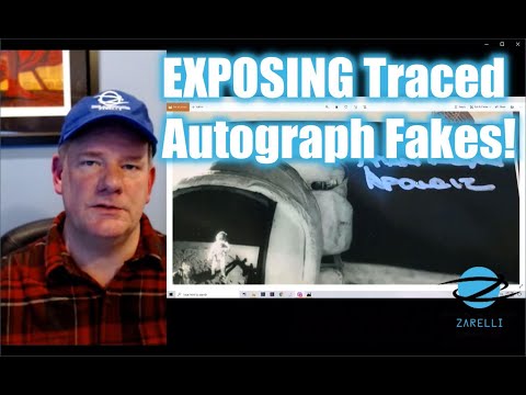 Collectibles Chat Episode 4: Exposing traced autograph fakes scam