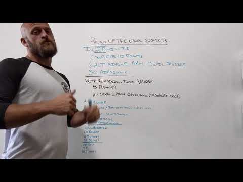Usual Suspects WOD