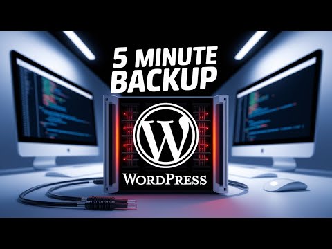 Backup & Restore Your WordPress Website in 5 Minutes  Duplicator Plugin