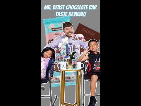 @MrBeast Chocolate Bar: Our New Favorite! 🍫✨ #mrbeast  #mrbeastchocolate #mrbeastchallenge