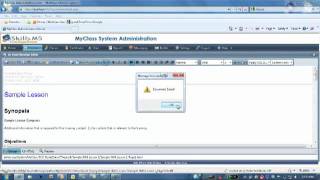 SCORM emergency change