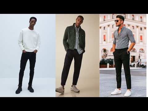 Black Pants With Matching Shirts For Men // Fashionable Fellas