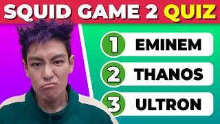 Ultimate Squid Game 2 Quiz🦑🎲 +32 Questions about Squid Game Season 2!