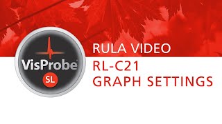 RL-C21. Graph settings