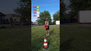Post Flip Accuracy Challenge 🚩🔩📐🌳 #challenge #precision #lifestyle #shorts