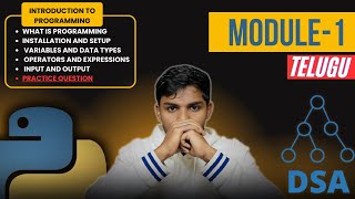 PART - 1 Ultimate DSA course in python | Telugu | Unq Coders | Zero to Hero | Python Introduction