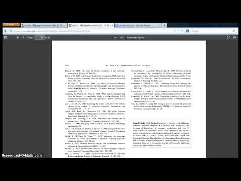 Using Google Scholar to get started on your lit review