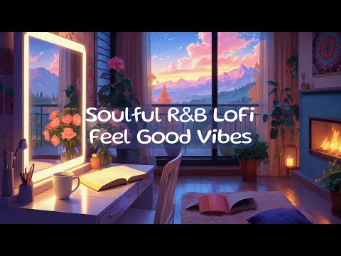 Soulful R&B Lofi Mix | Feel Good Fireplace Vibes for Relaxing, Studying & Easing Your Day