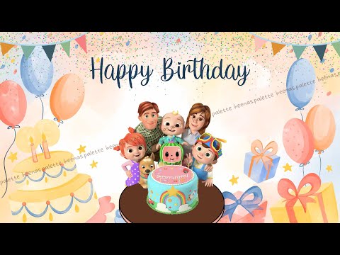 Perfect Cocomelon Digital Invitation Card For Your Baby's Birthday | Send E-Invites | Heenas Palette