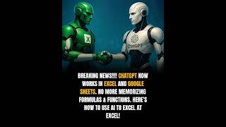 BREAKING NEWS: ChatGPT now works inside Excel & Google Sheets!